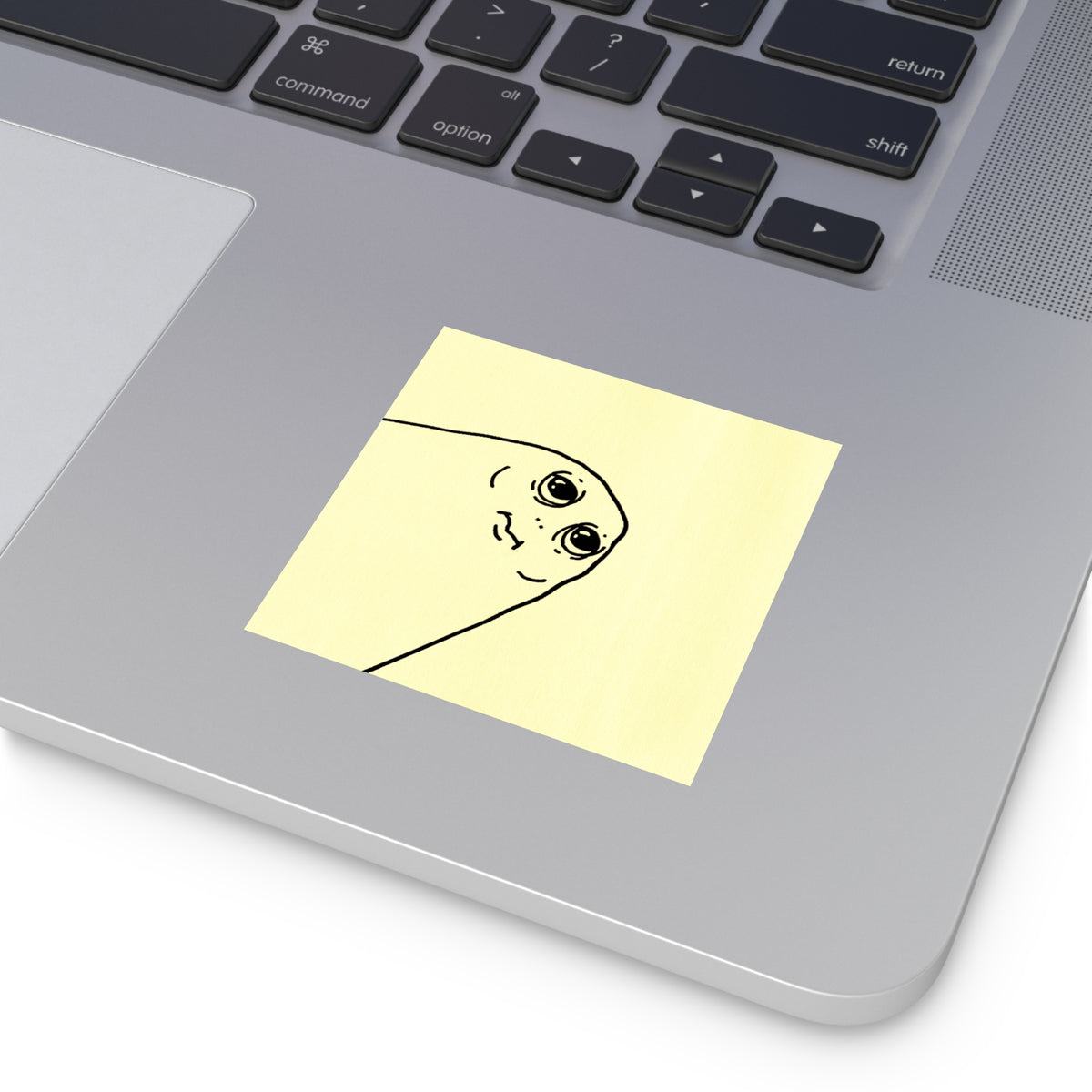 "huh" vinyl sticker!