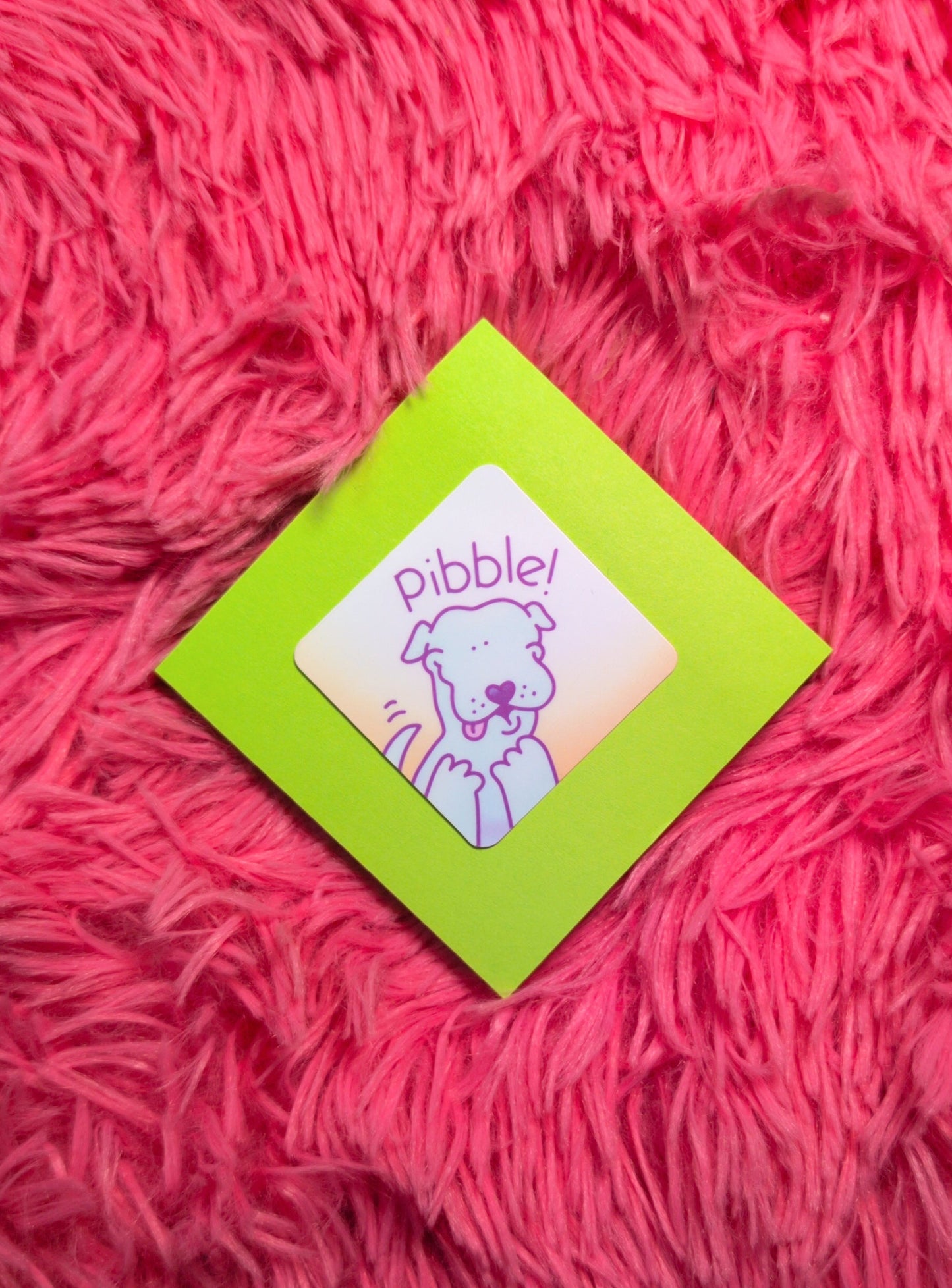 Pibble sticker