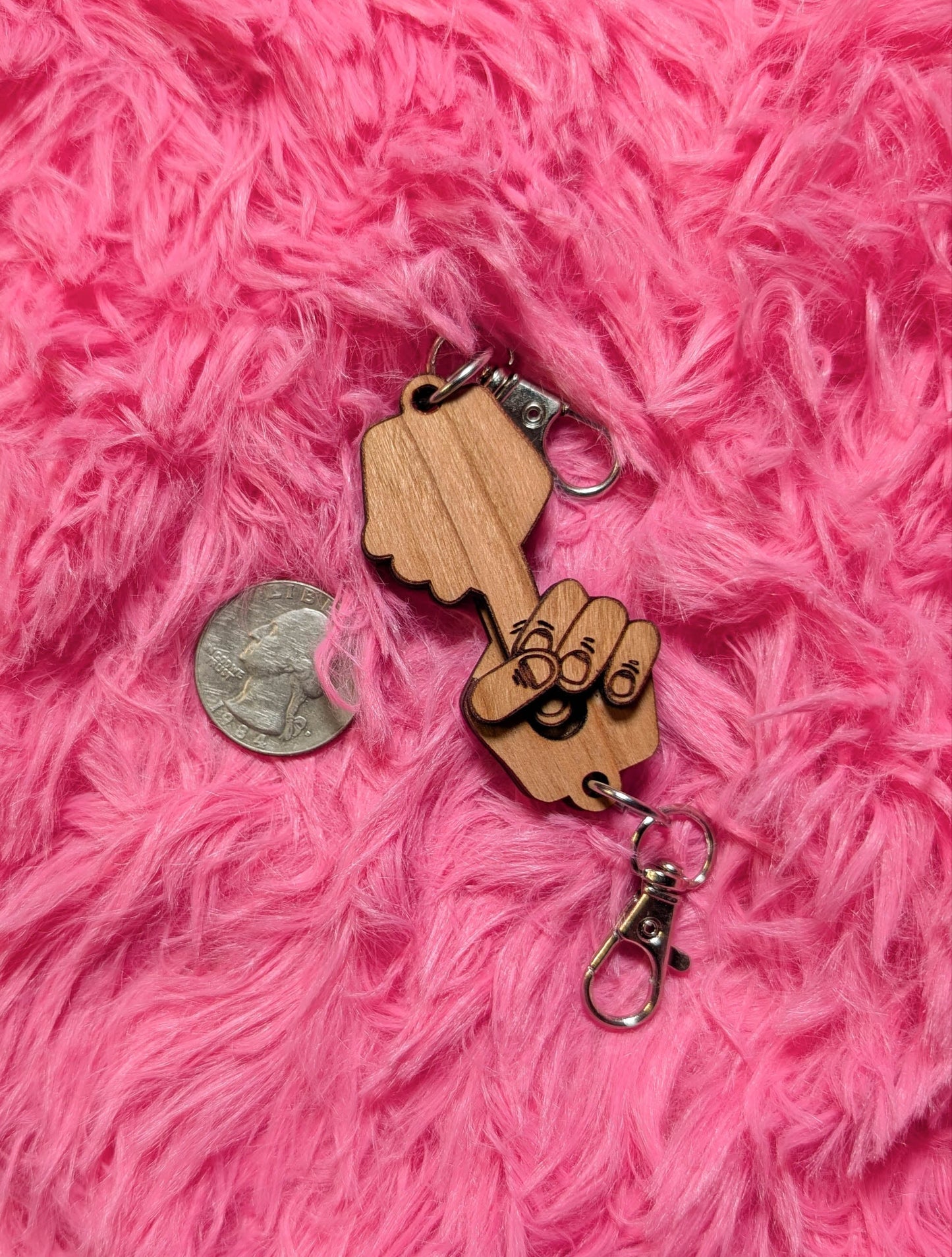 Pointer Finger Thing Keychains Set!
