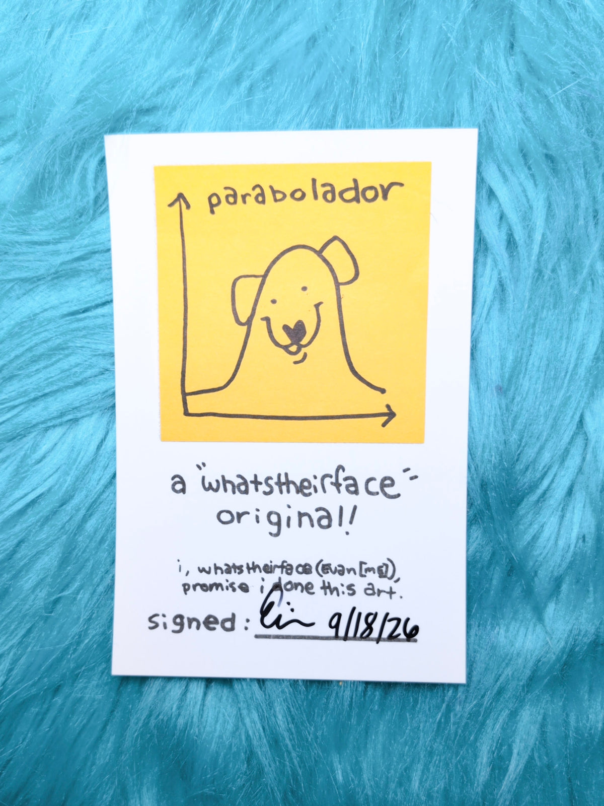 "parabolador" original!