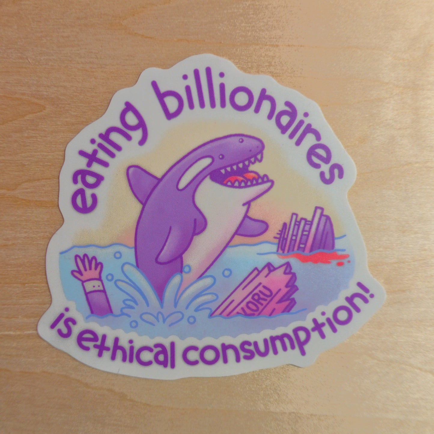 Ethical Consumption sticker!
