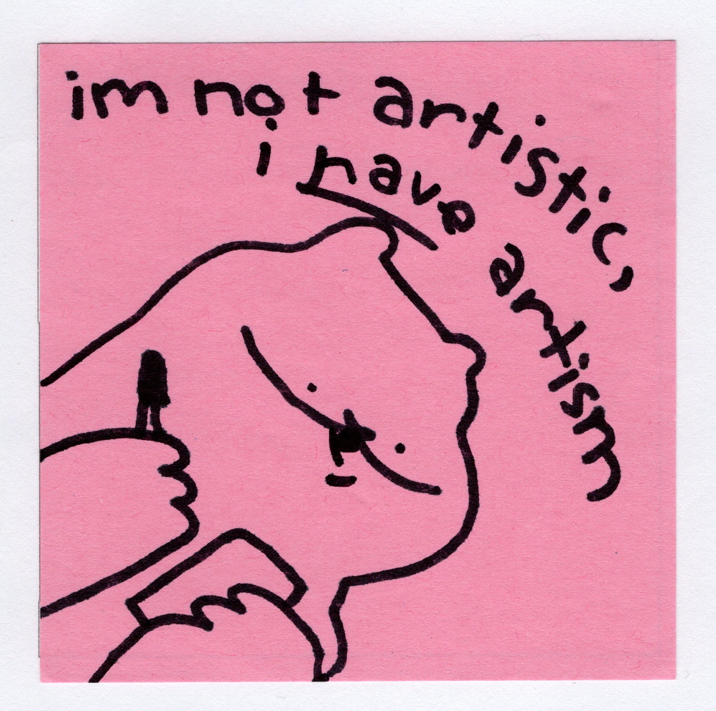 Artism sticker! *Preorder*