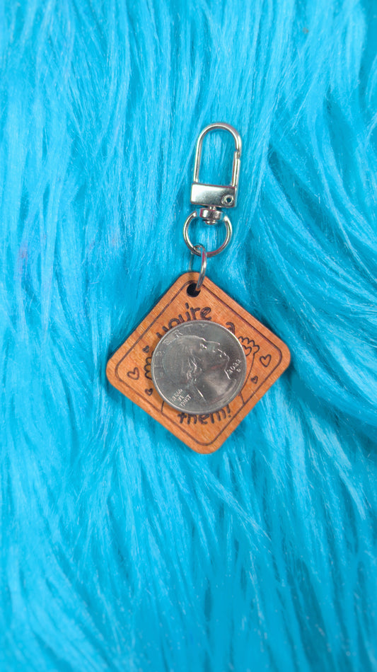 Seize the Means keychain/magnet! - Whatstheirface - ["bear","Keychain","Radical"] - 