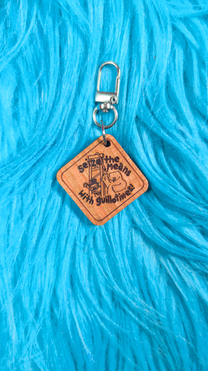 Seize the Means keychain/magnet!