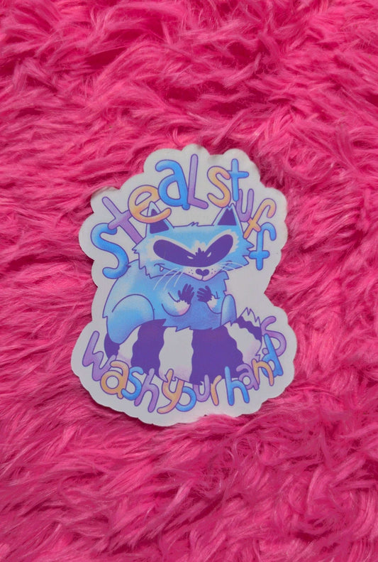 Steal stuff sticker! - Whatstheirface - [] - 