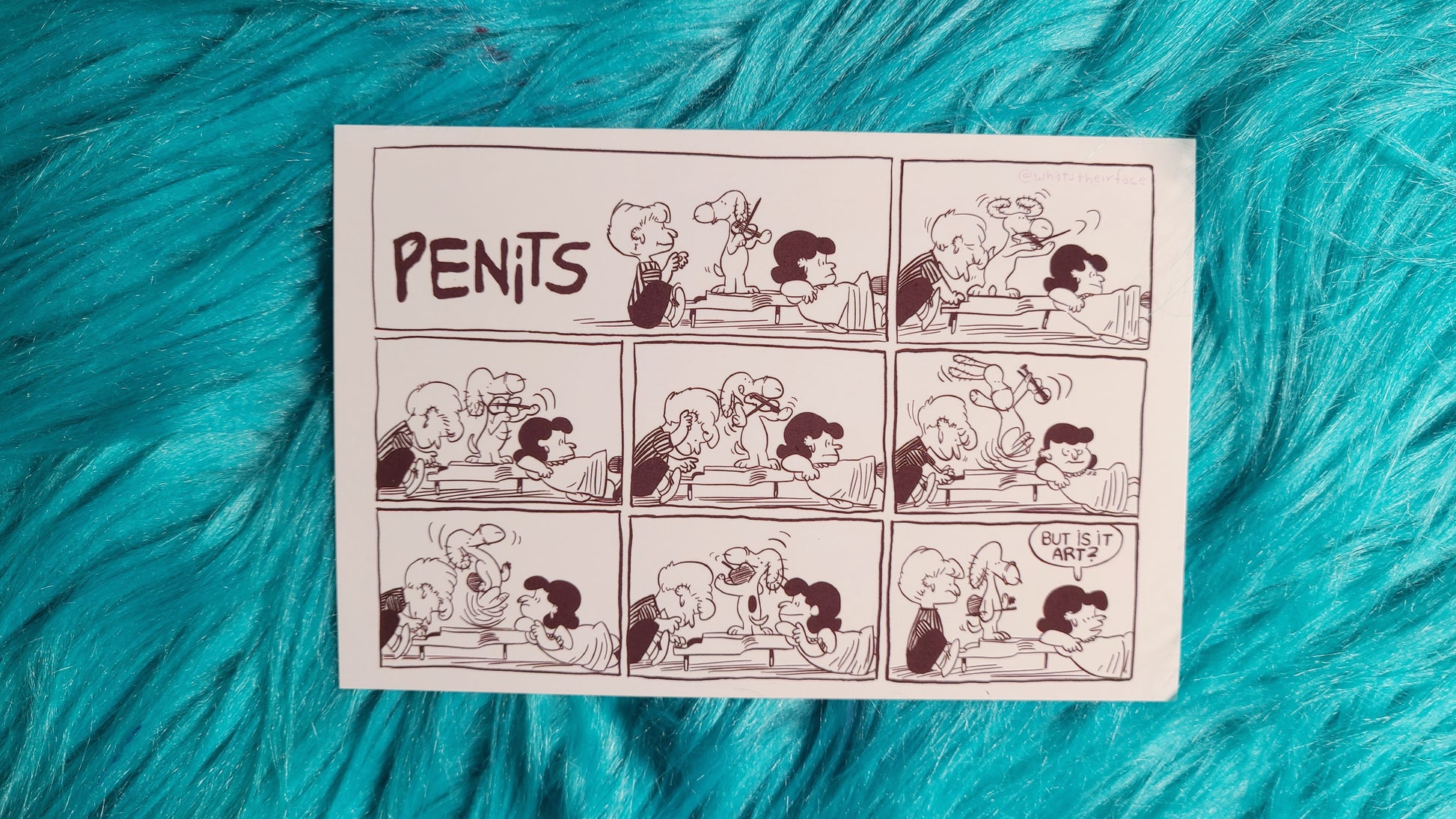 Penits Comic Print! - Whatstheirface