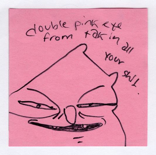 double pink eye original! - Whatstheirface - ["bear","nonsense"] - 