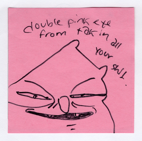double pink eye original!