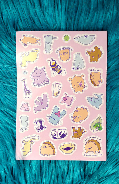 Sticker Sheet! - Whatstheirface