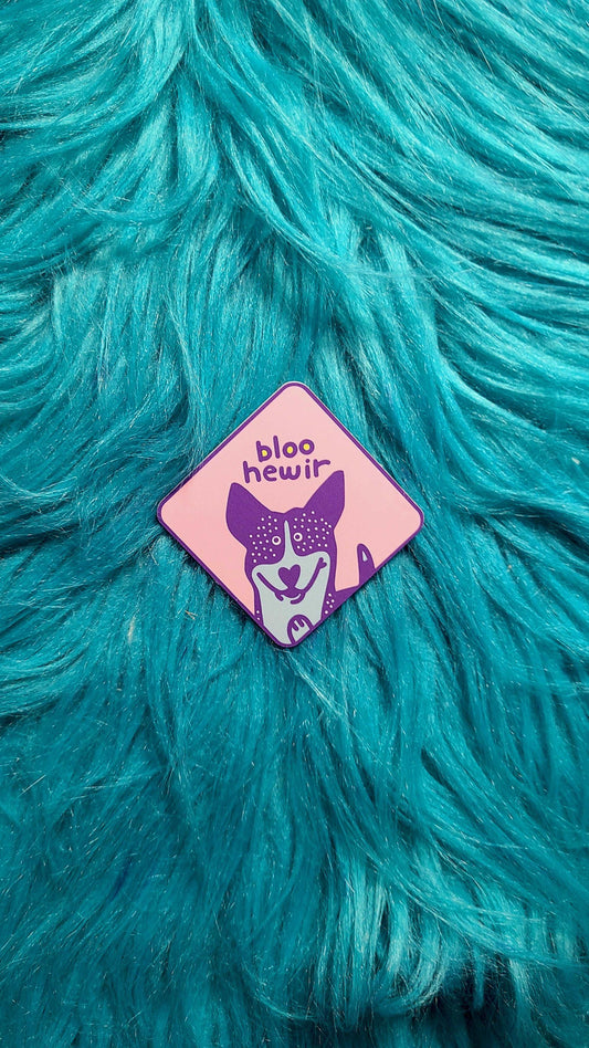 Bloo hewer sticker - Whatstheirface