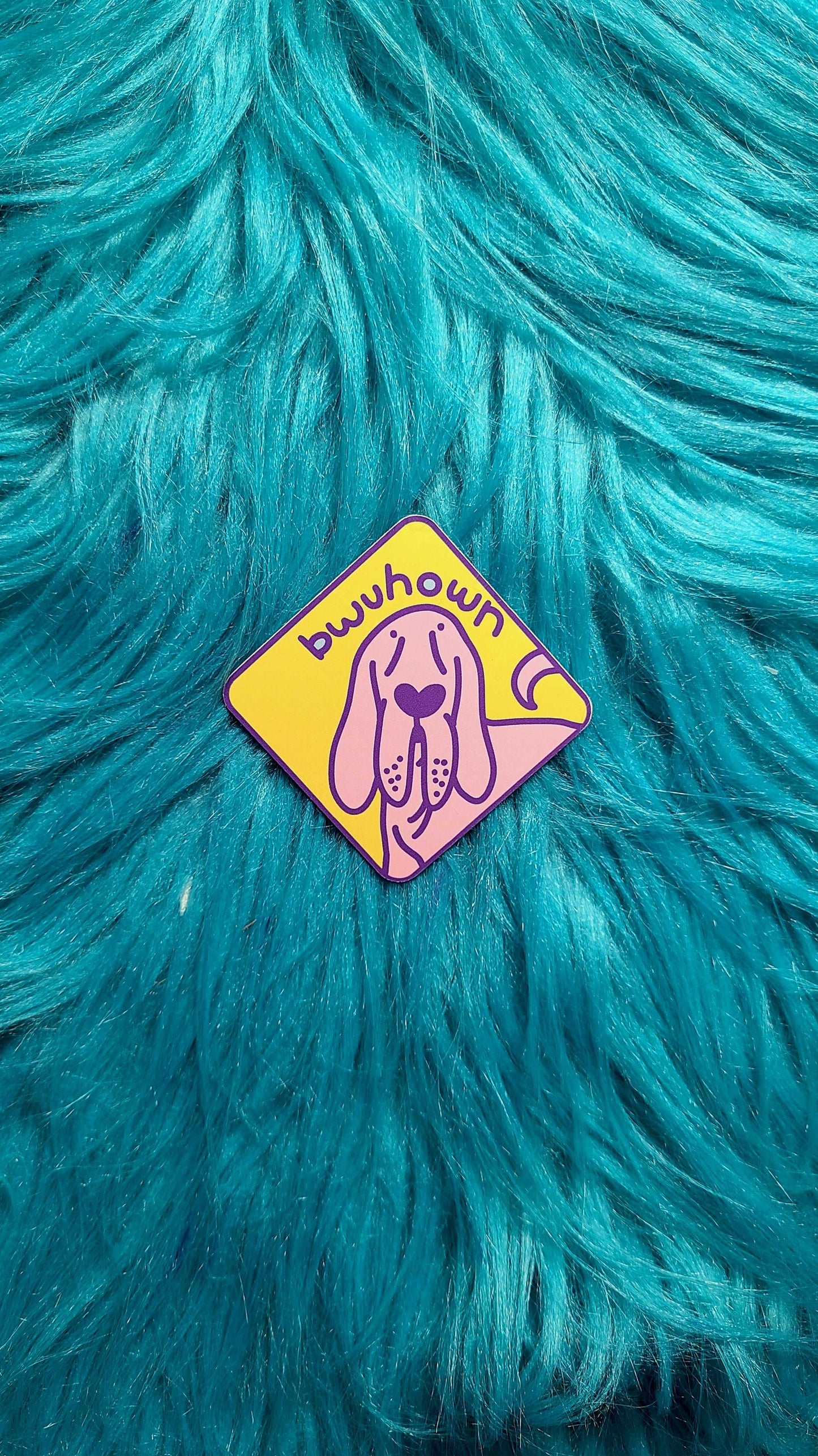 Bwuhown sticker - Whatstheirface