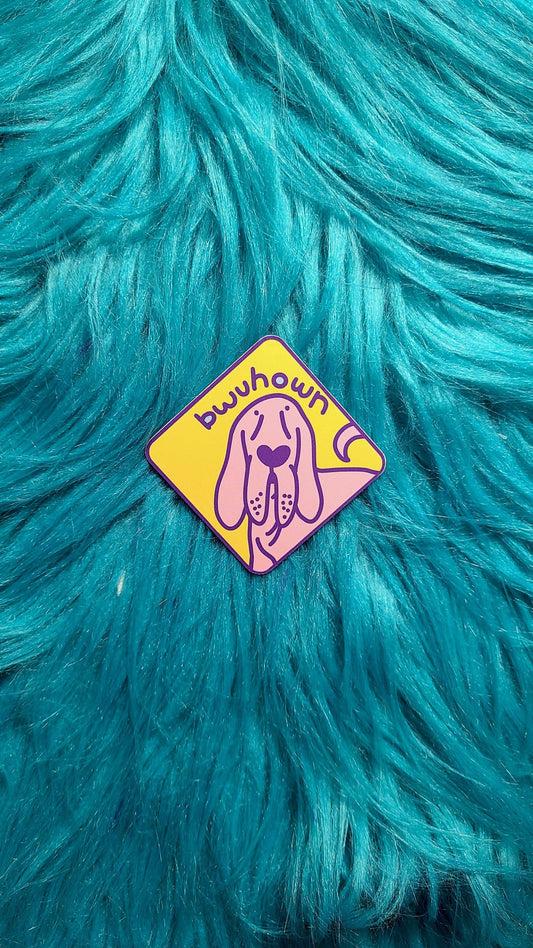 Bwuhown sticker - Whatstheirface