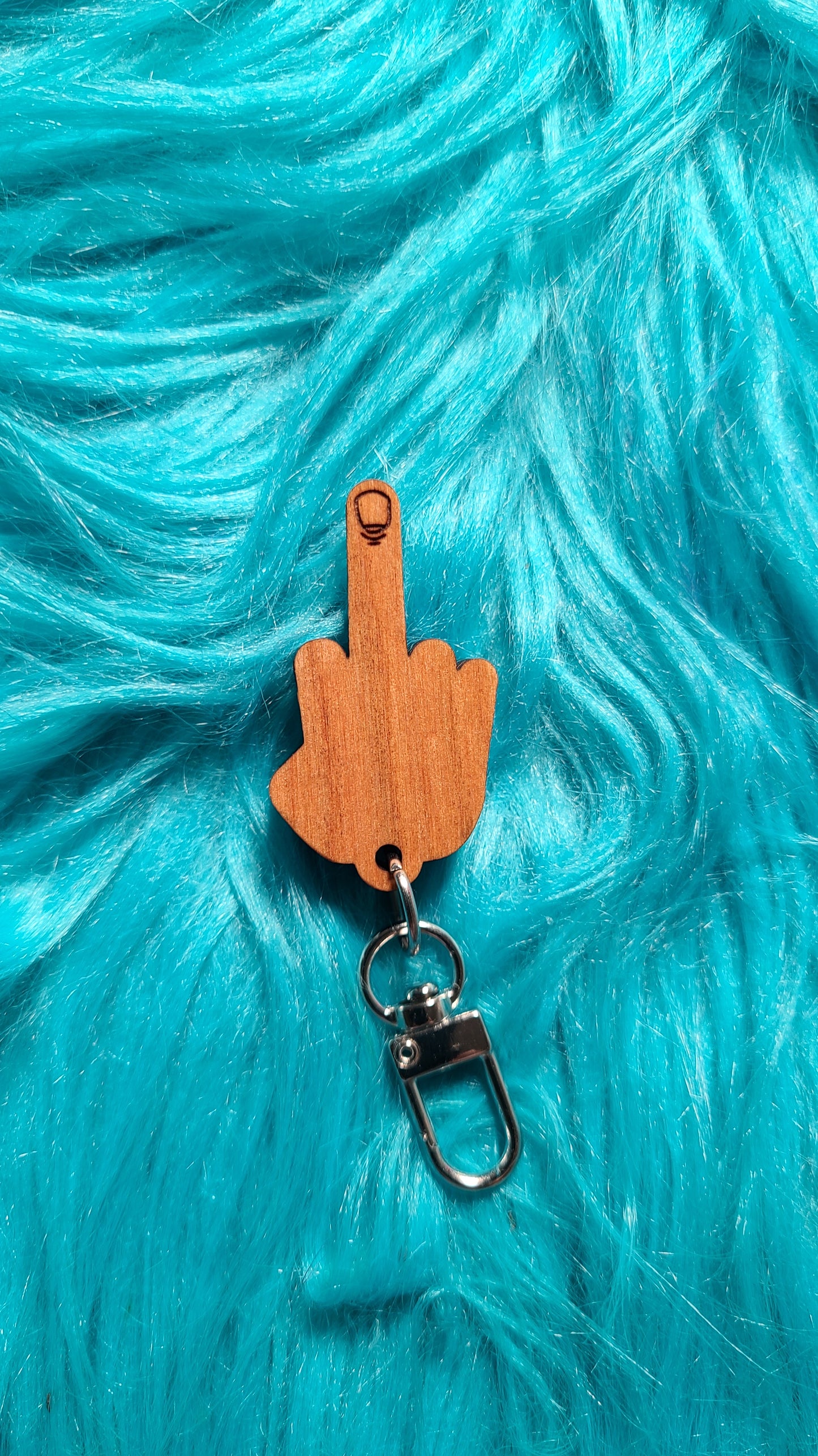 Middle Finger Thing Keychains Set! - Whatstheirface