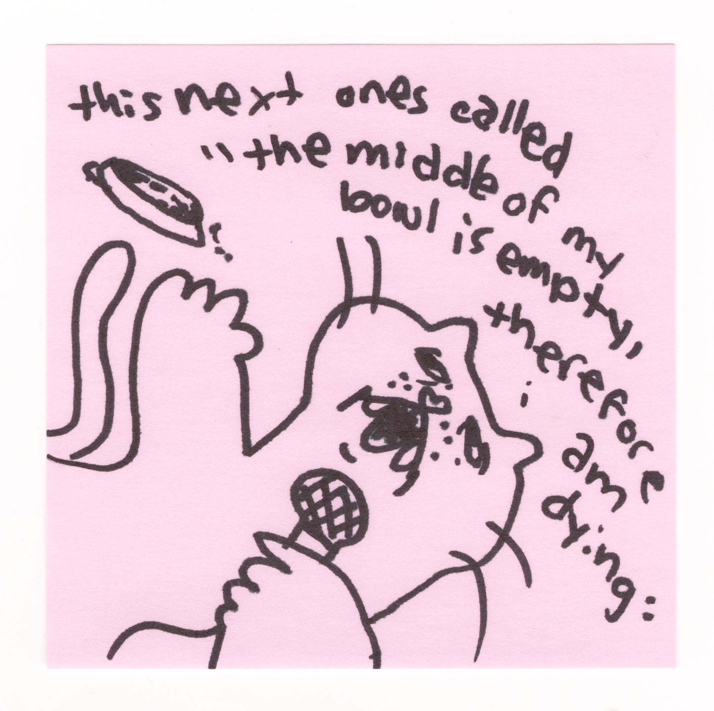 Therefore I am Dying Sticker!