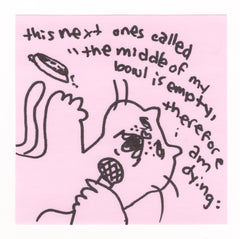 Therefore I am Dying Sticker!