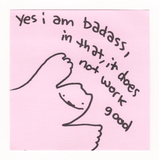 Badass Sticker!