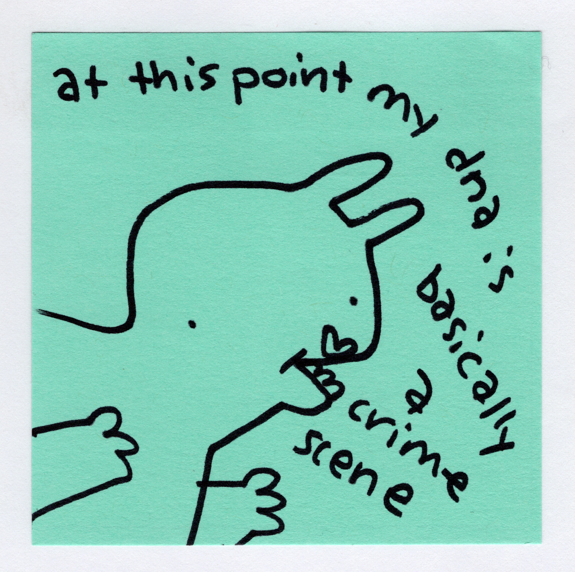 dna crime scene original! - Whatstheirface - ["dog","nonsense"] - 