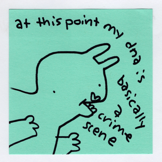 dna crime scene original! - Whatstheirface - ["dog","nonsense"] - 