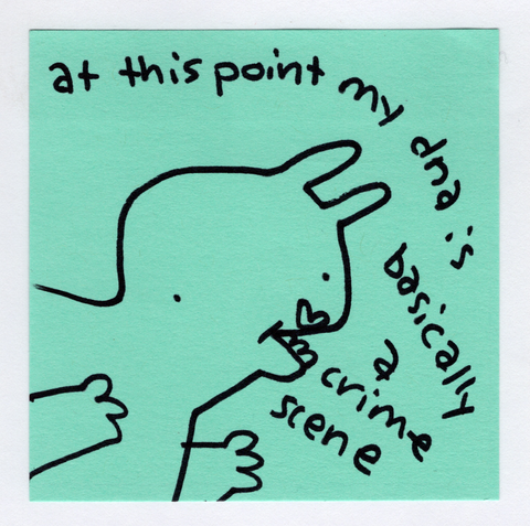 dna crime scene original!