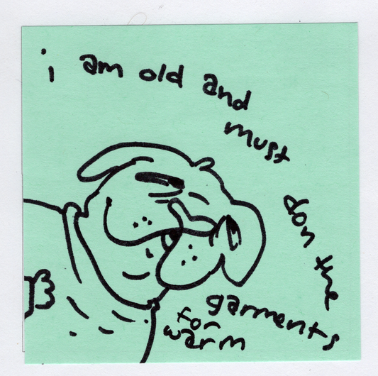 garments of warm original! - Whatstheirface - ["dog","nonsense"] - 