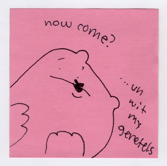 how come original! - Whatstheirface - ["bear","nonsense"] - 