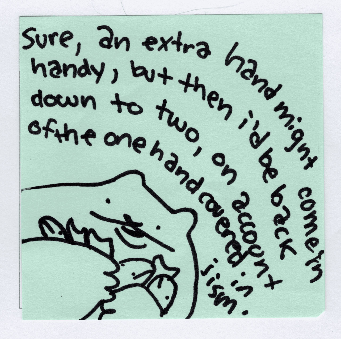 extra hand original! - Whatstheirface - ["bear","nonsense"] - 