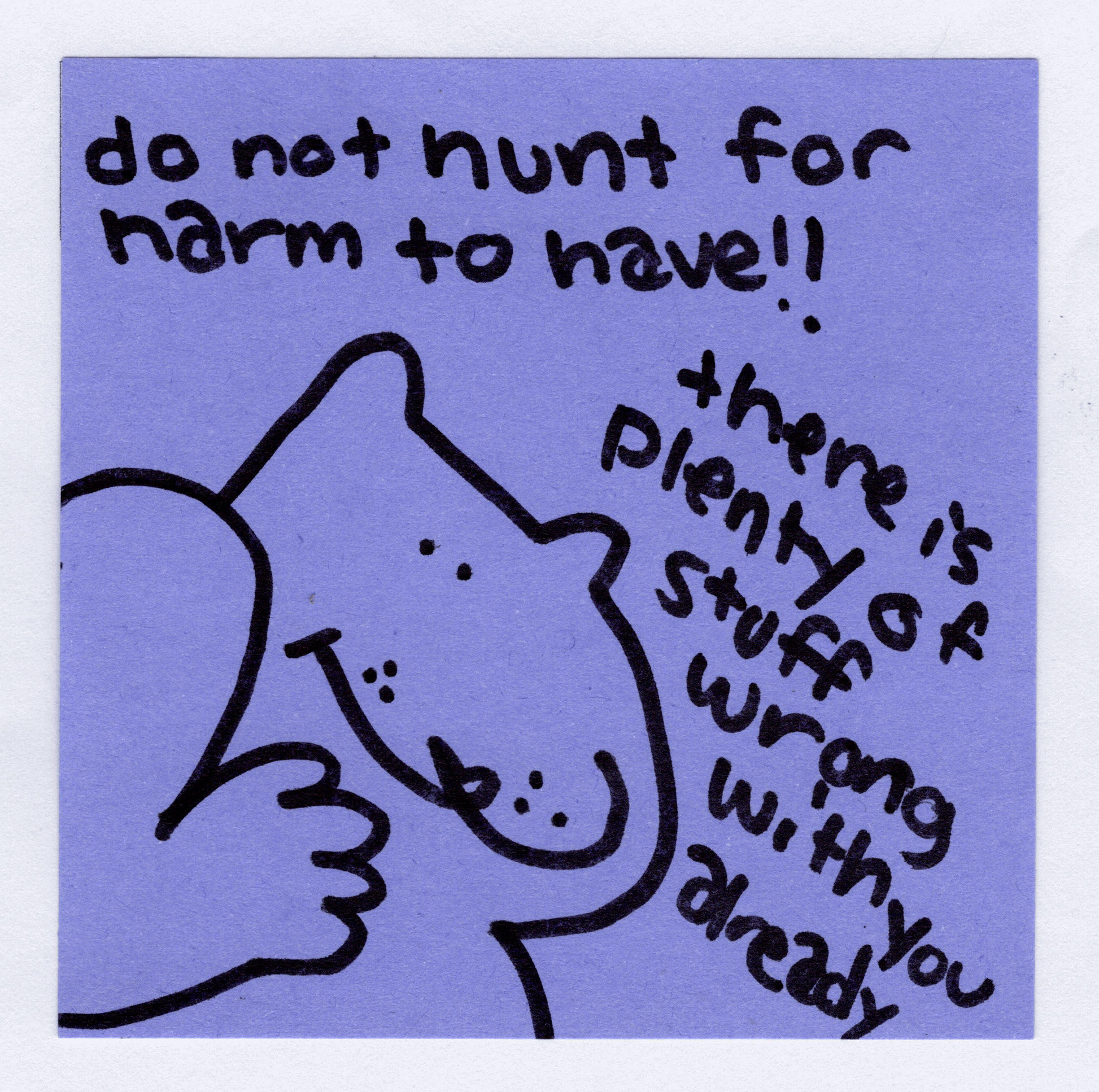 Do not hunt original! - Whatstheirface - ["bear","nonsense"] - 