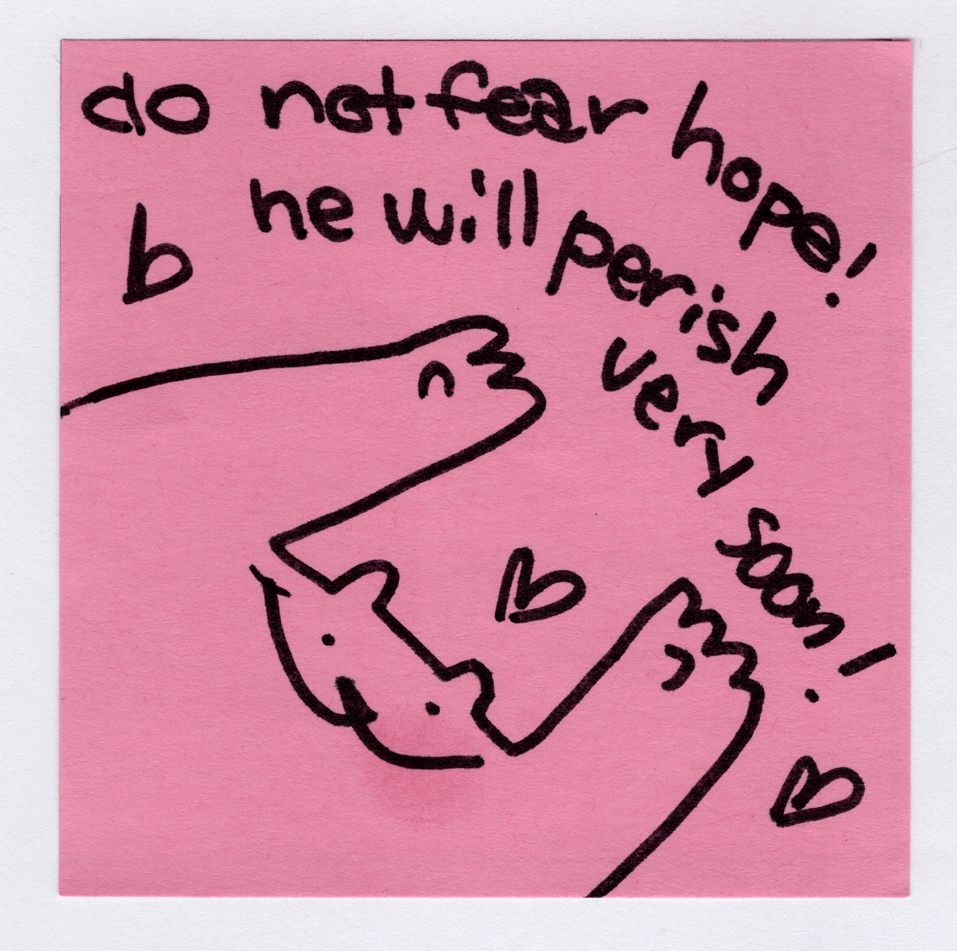 Do not fear hope original! - Whatstheirface - ["bear","nonsense"] - 