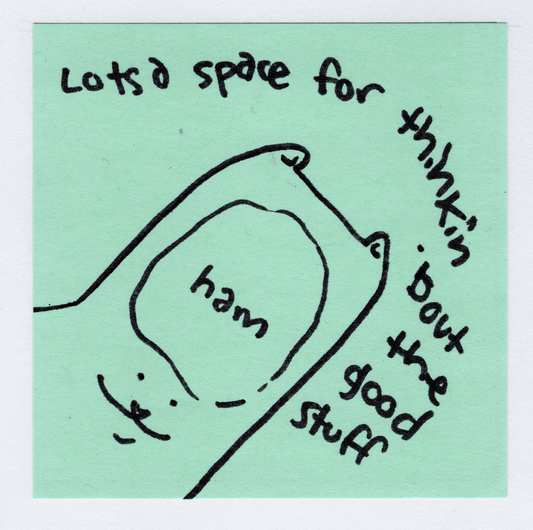 Think about the good stuff original! - Whatstheirface - ["bear","nonsense"] - 