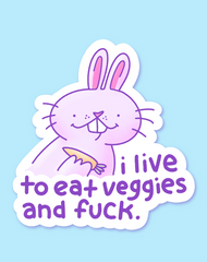 eat veggies sticker!