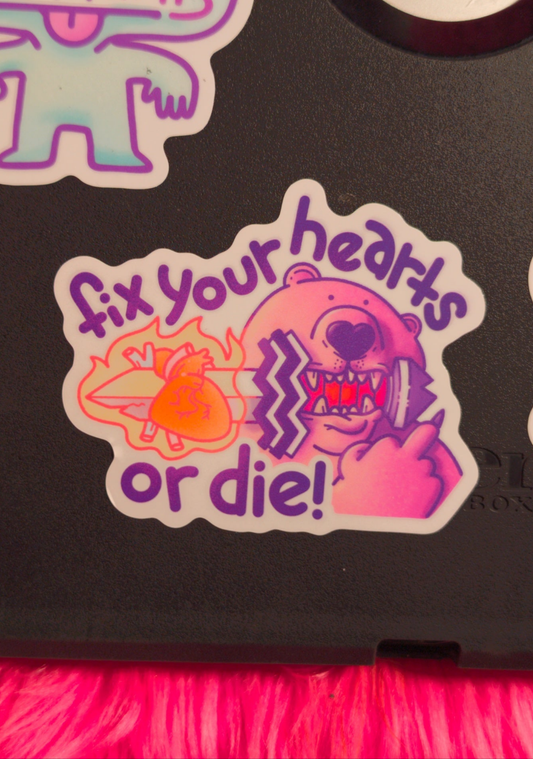 Fix your hearts sticker! - Whatstheirface - [] - 