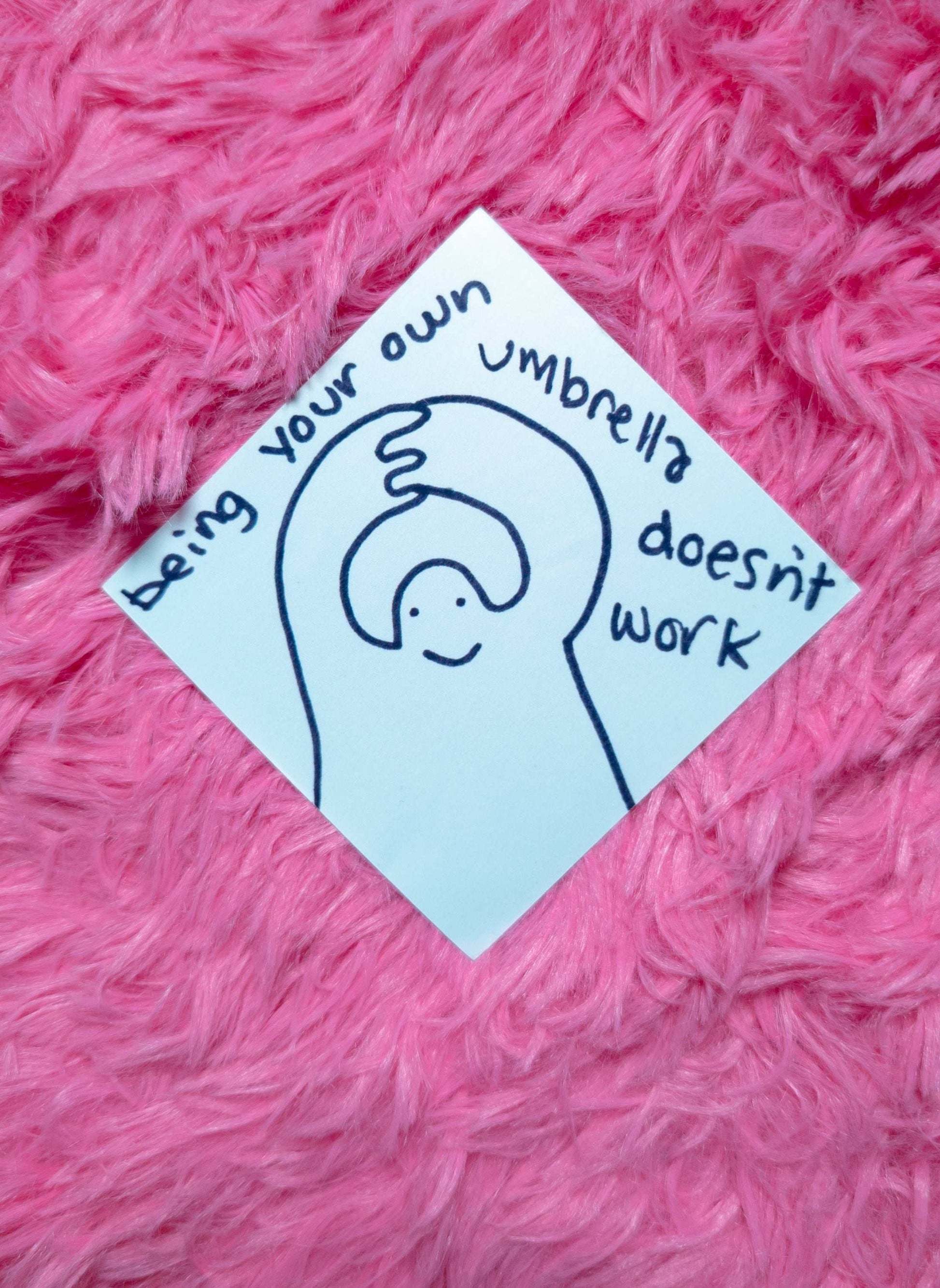 Your own umbrella sticker!