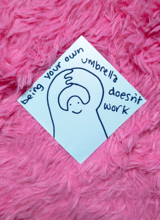 Your own umbrella sticker!