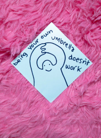 Your own umbrella sticker!