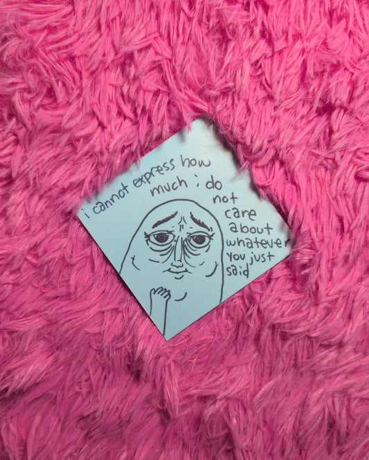 I cannot express Sticker!