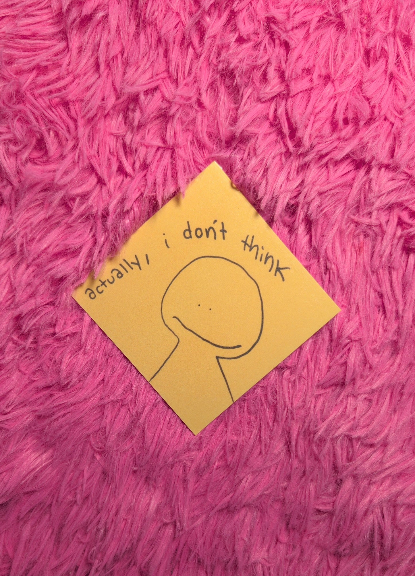 Actually, I don't think Sticker!