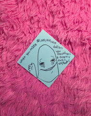 Billionaire trophy Sticker!