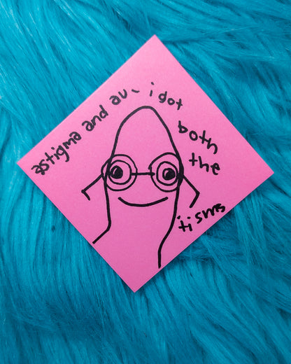 "astigma and au" sticker!