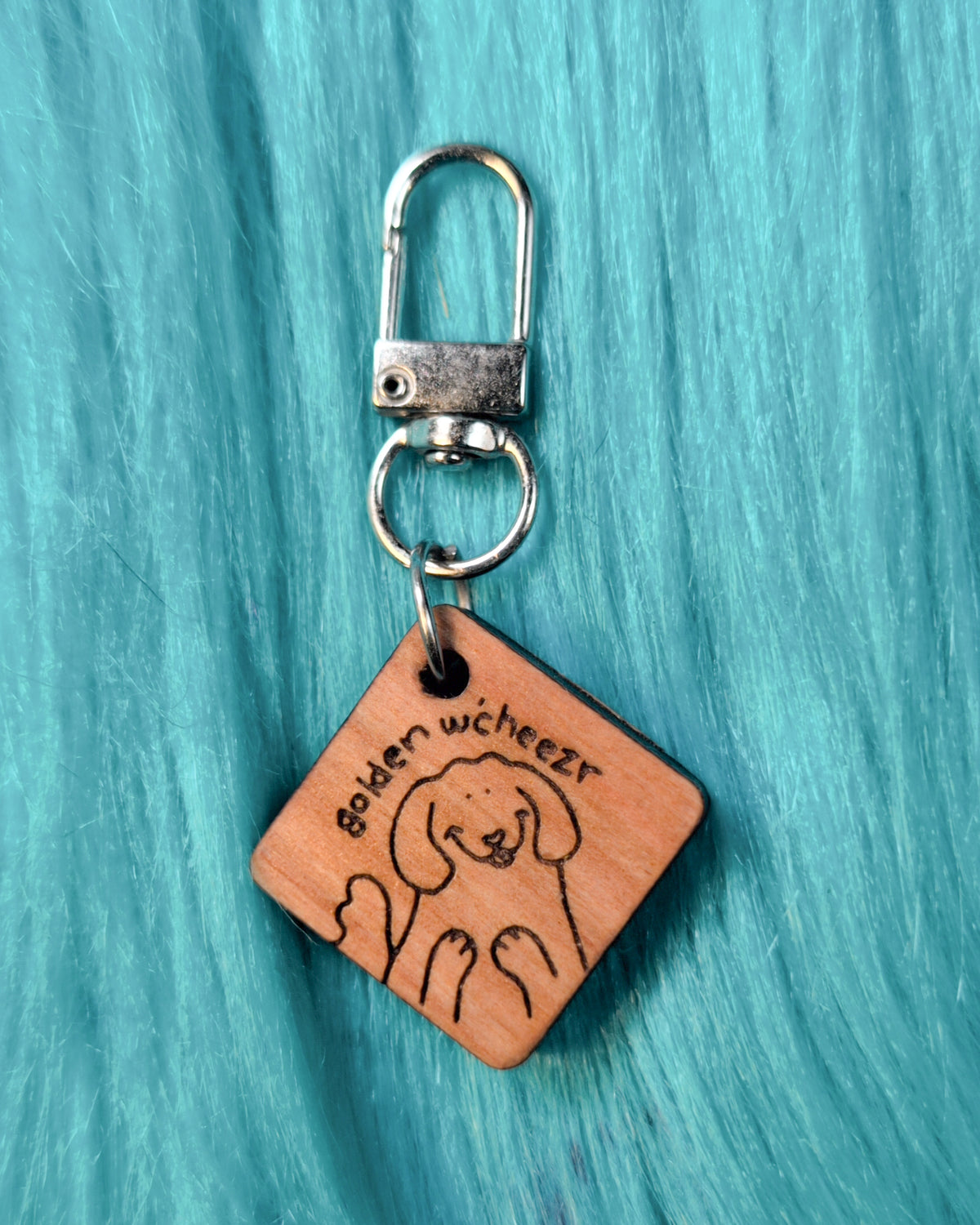 Golden W'cheezer keychain!