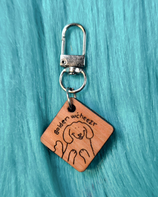 Golden W'cheezer keychain!