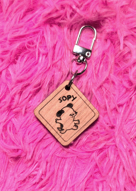 Sopy keychain/magnet!