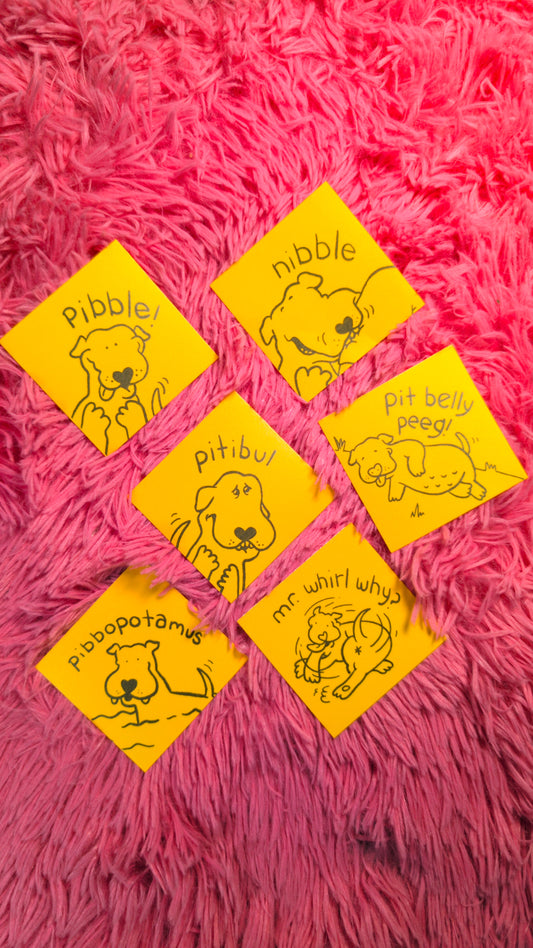 Pibble sticker pack!