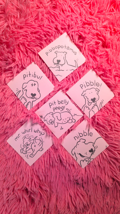 Pibble sticker pack!