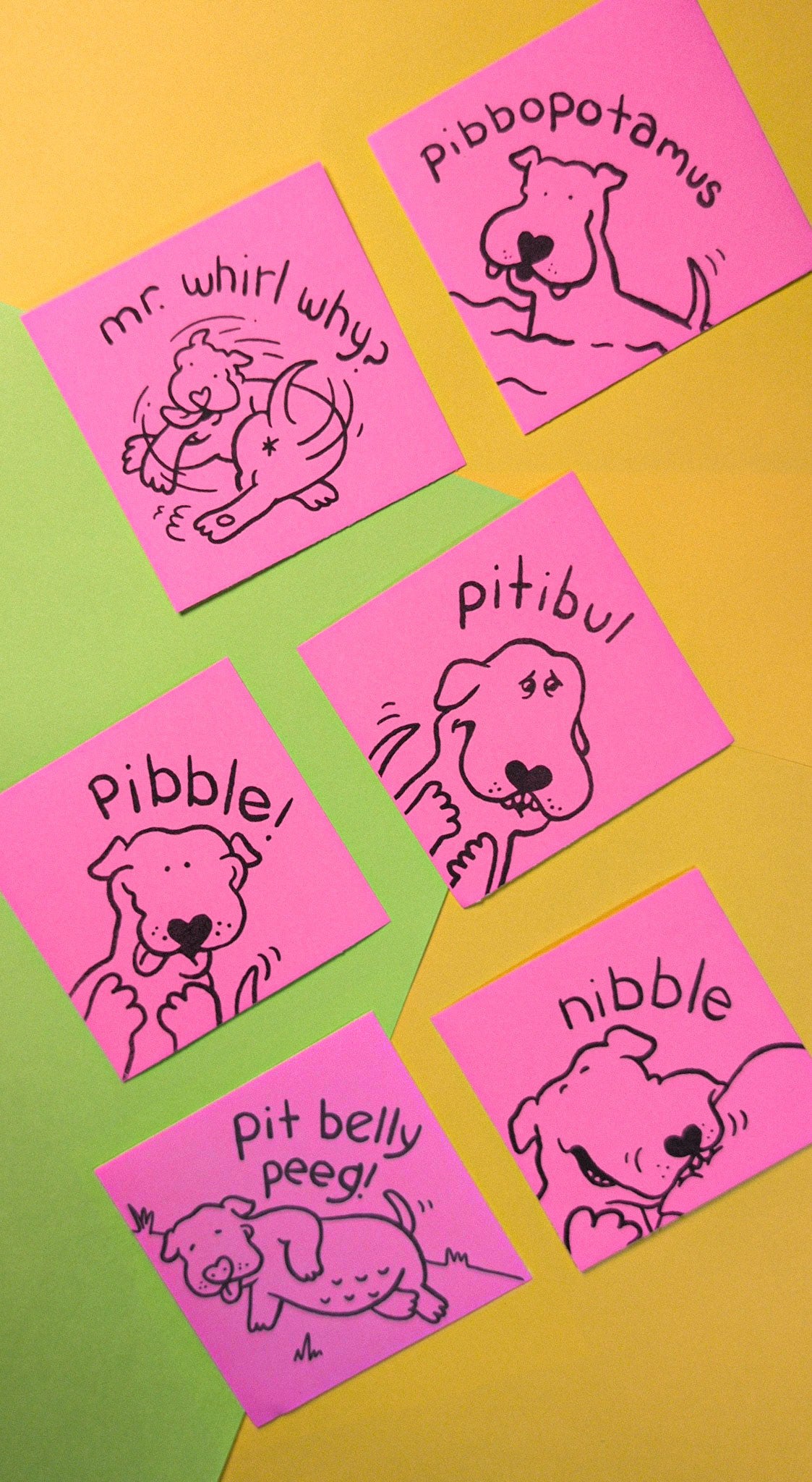 Dog sticker packs!