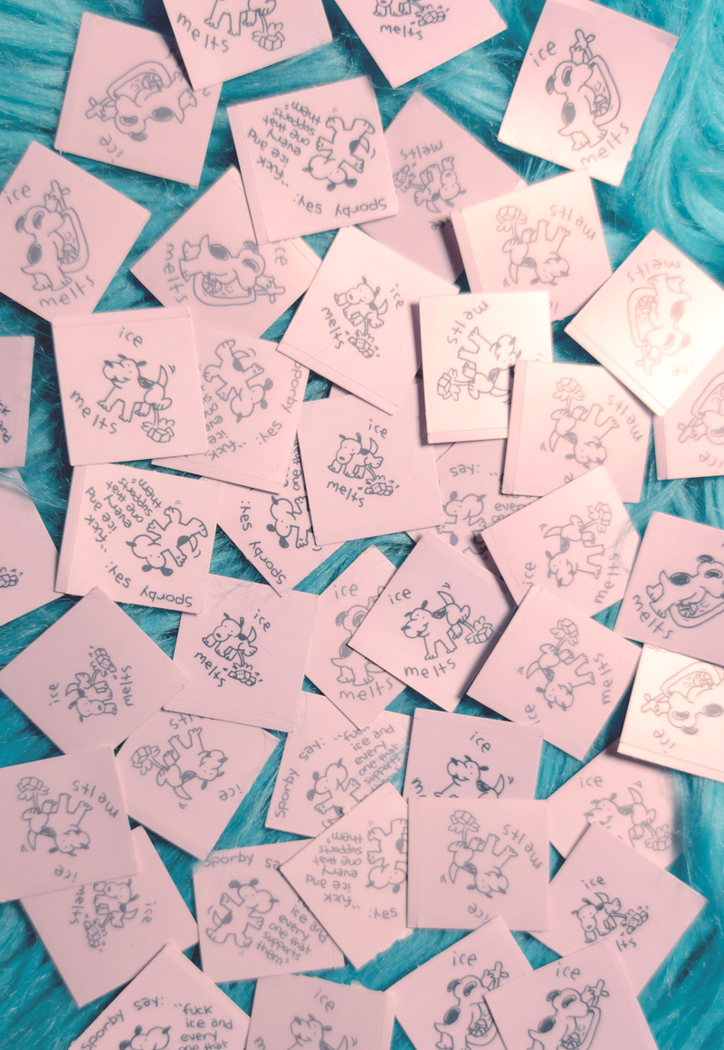 Spupi melts ice lil' Stinkers!