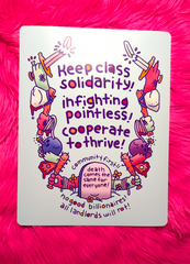 Keep Class Solidarity Print!