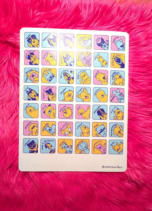Dogs Print! - Whatstheirface - [] - Prints