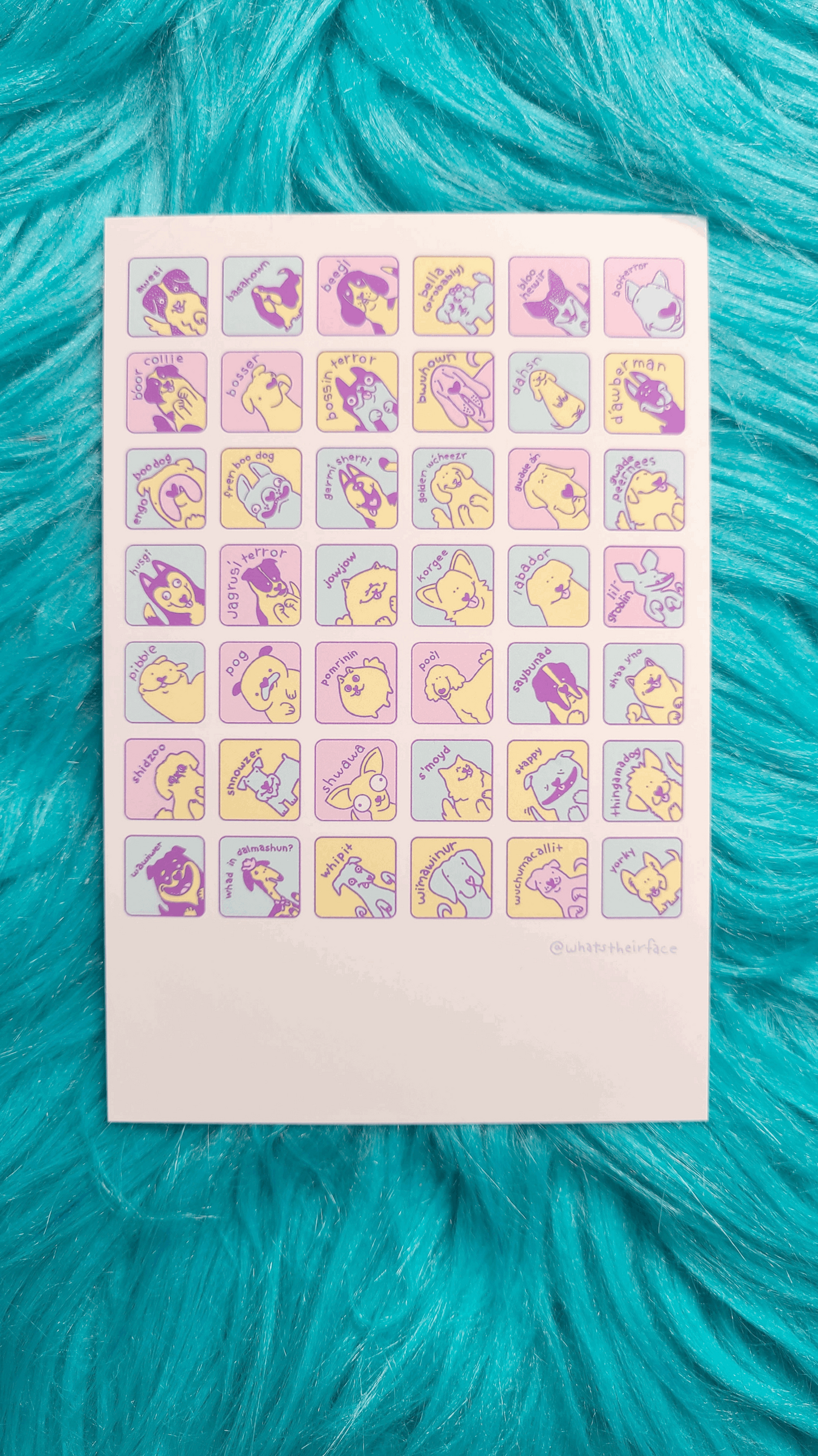 Dogs Print! - Whatstheirface