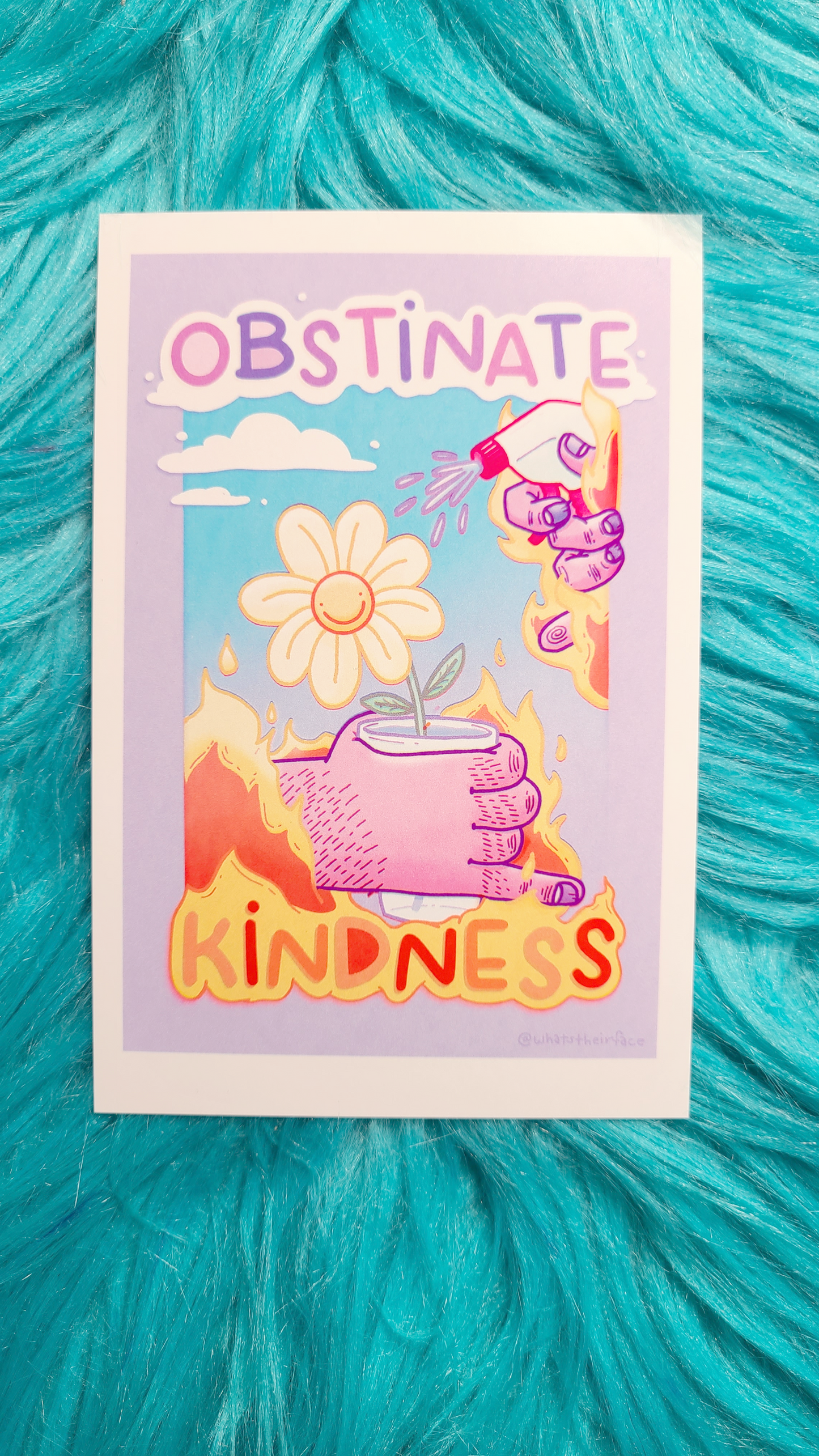 Obstinate Kindness Print! - Whatstheirface