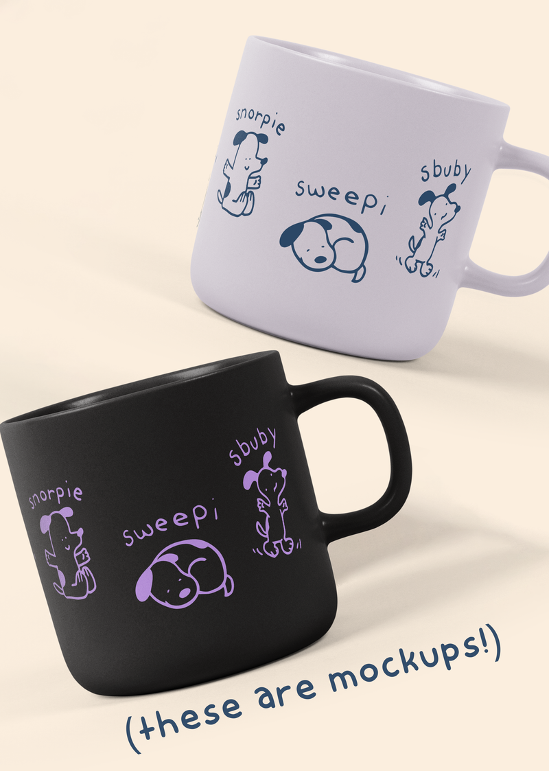 Snubi 12 oz Ceramic mug! *Pre-order price!*